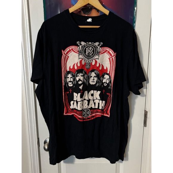 Black Sabbath Band T Shirt Graphic Print Black 3XL 2019 - Picture 1 of 8